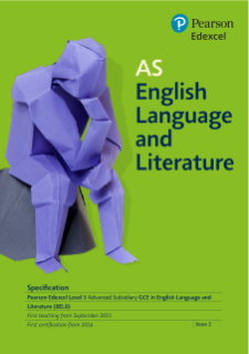 AS English Language and Literature 2015 specification